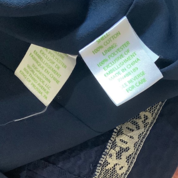 Lilly Pulitzer Gabby Shift Beaded Sequin Dress Size 00 - Picture 8 of 9